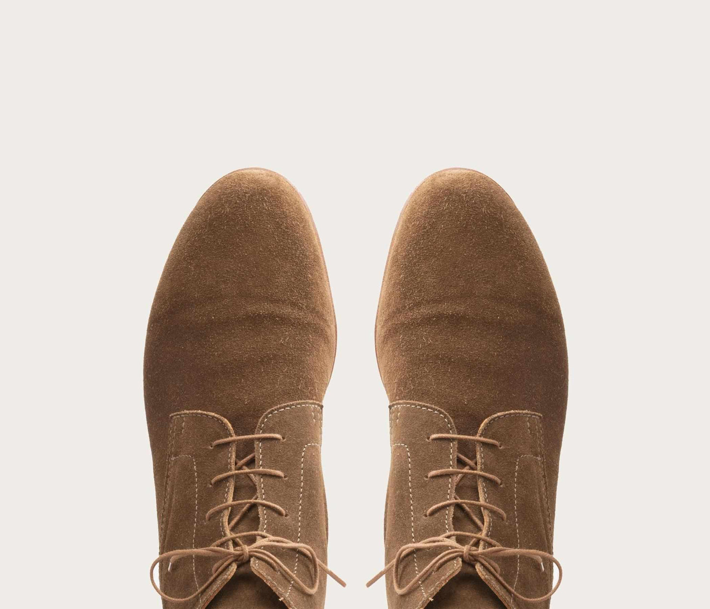 Albert Men's Ankle Boot in Taupe Velvet