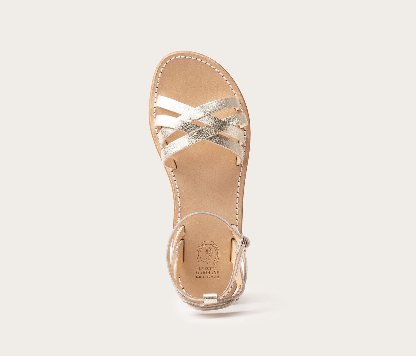 Bali Sandale Femme champagne