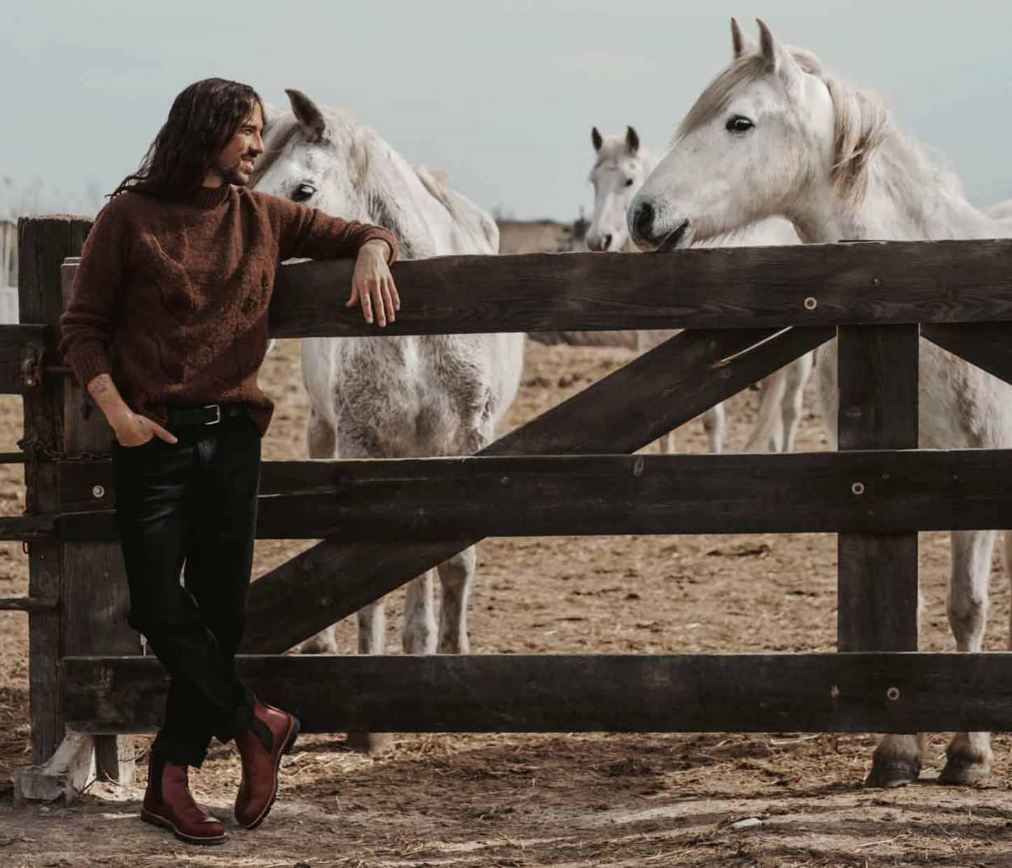 Boots Homme Marron