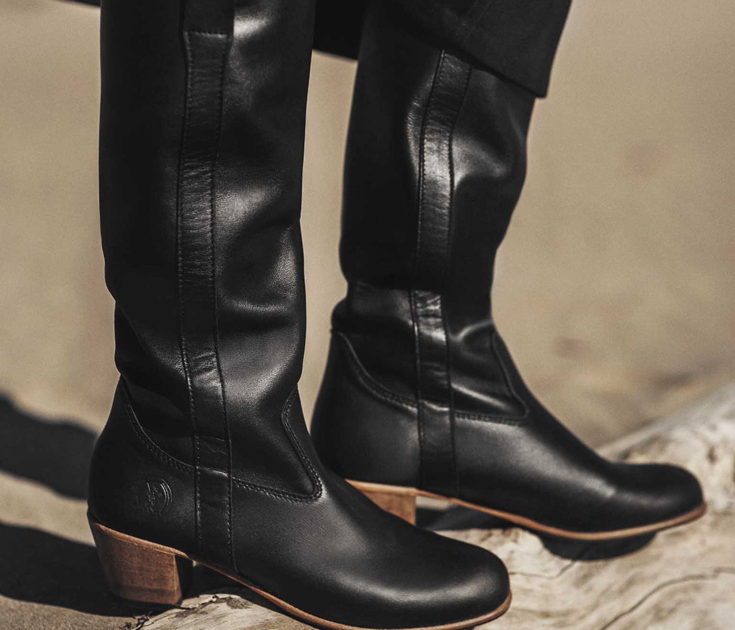 Sara Botte Femme Souple Noir
