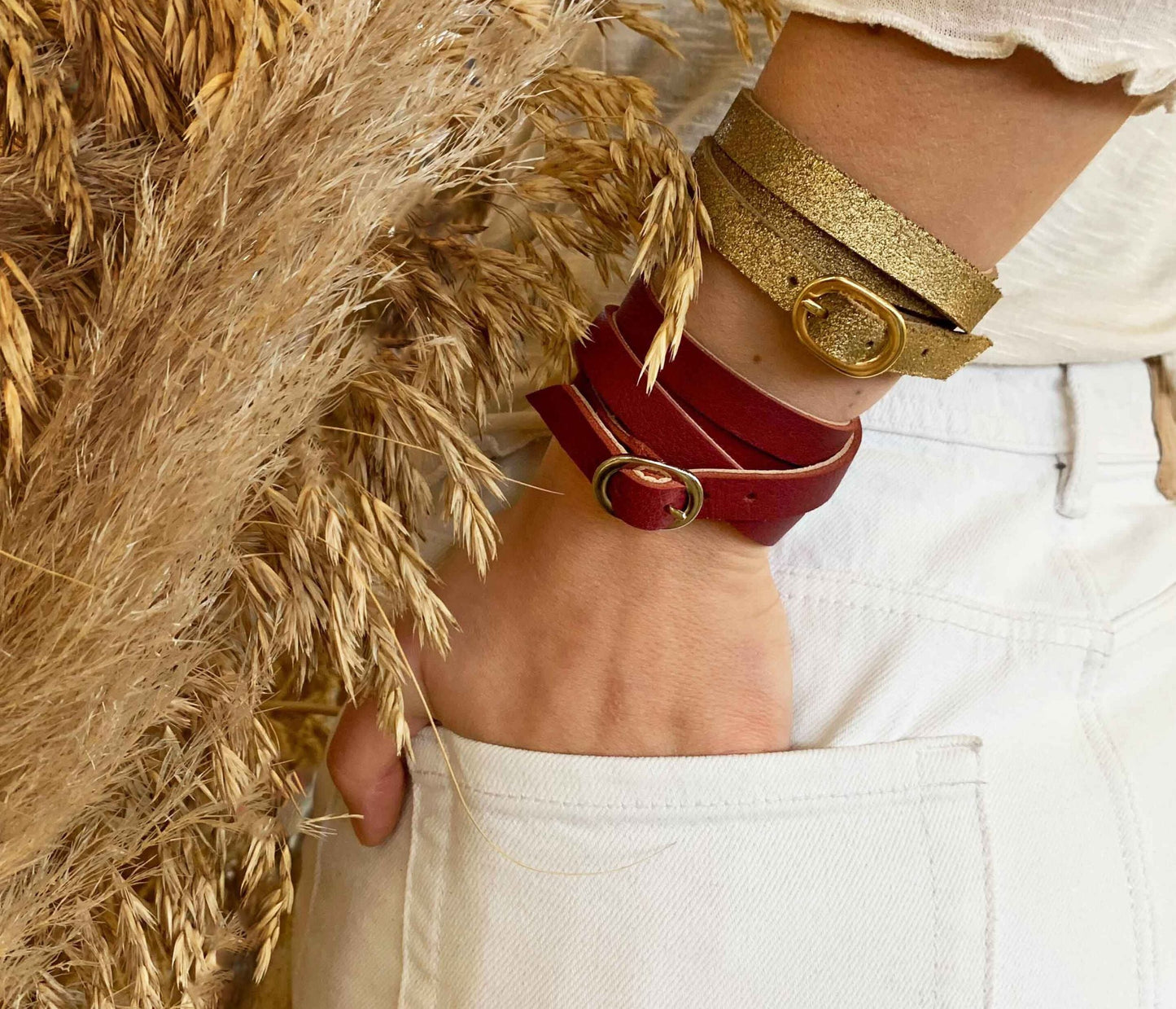 Bracelet en cuir