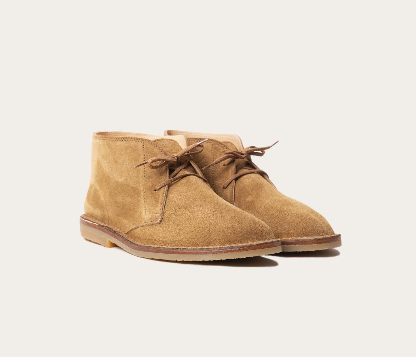 Camargue Desertboots Homme Velours Havane