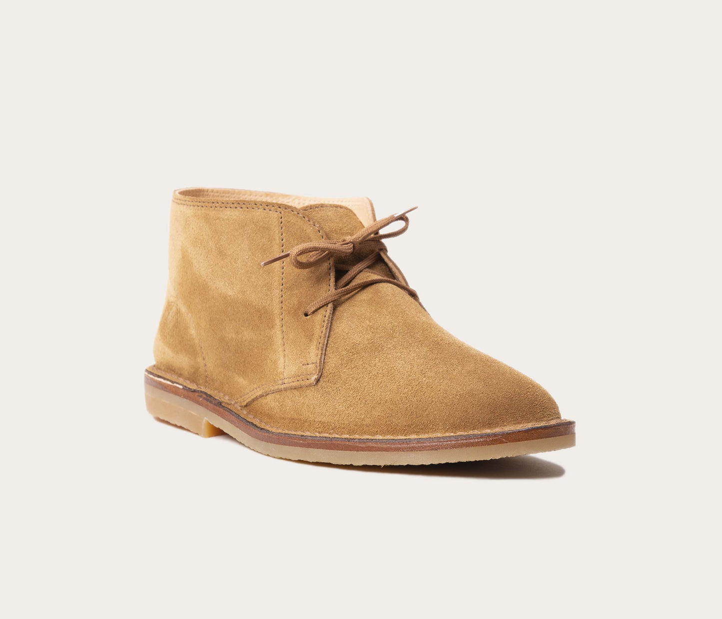 Camargue Desertboots Homme Velours Havane