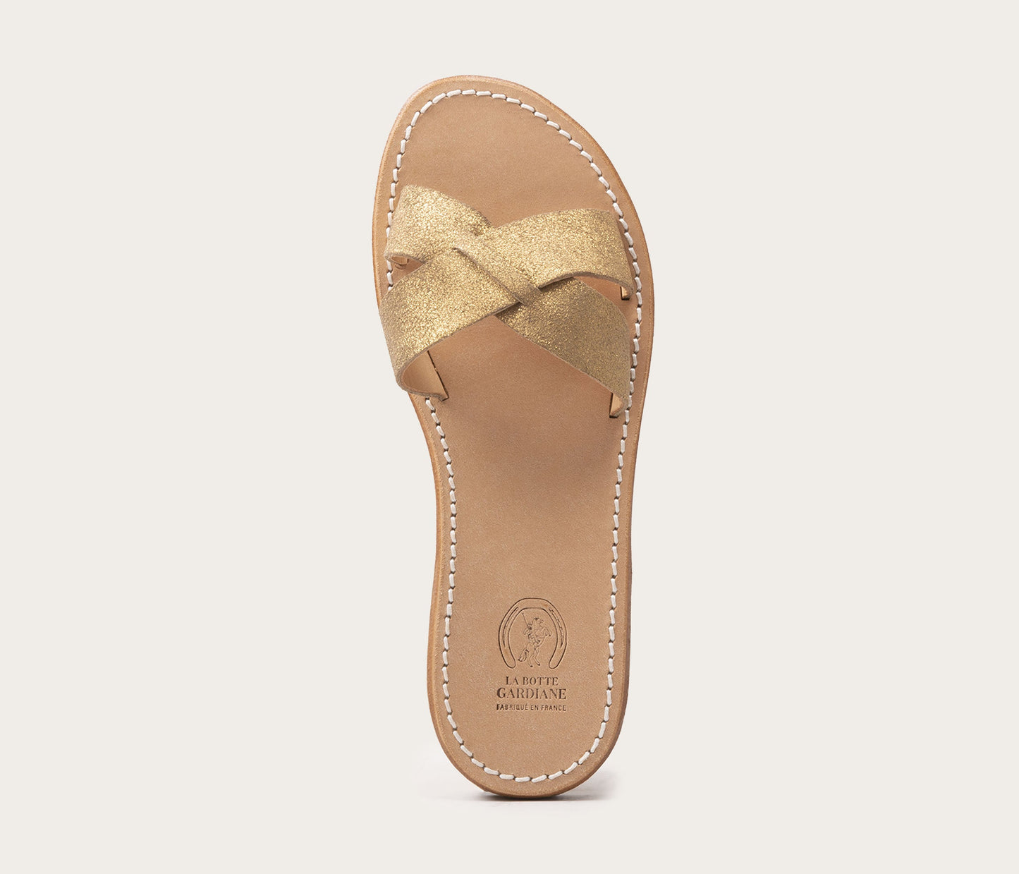 Cap sandale Femme Star Or
