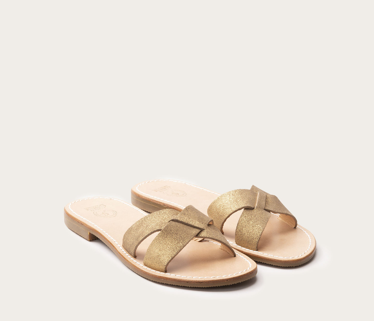 Cap sandale Femme Star Or