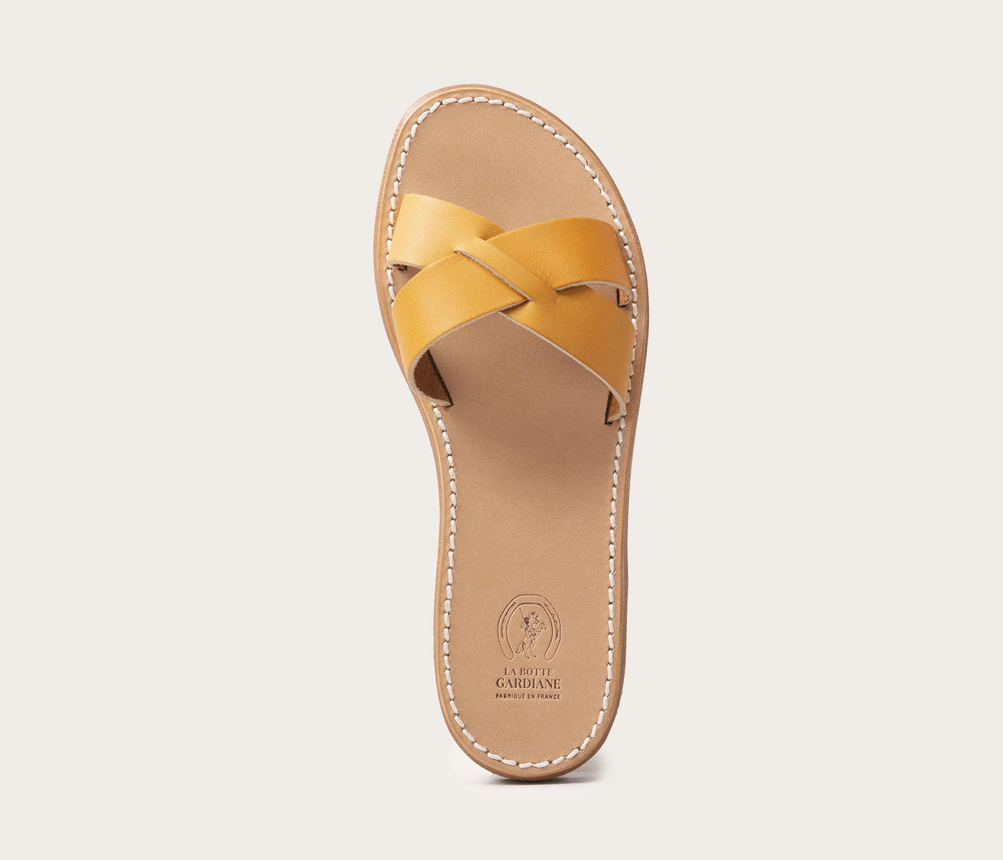 Cap sandale Femme Naturel