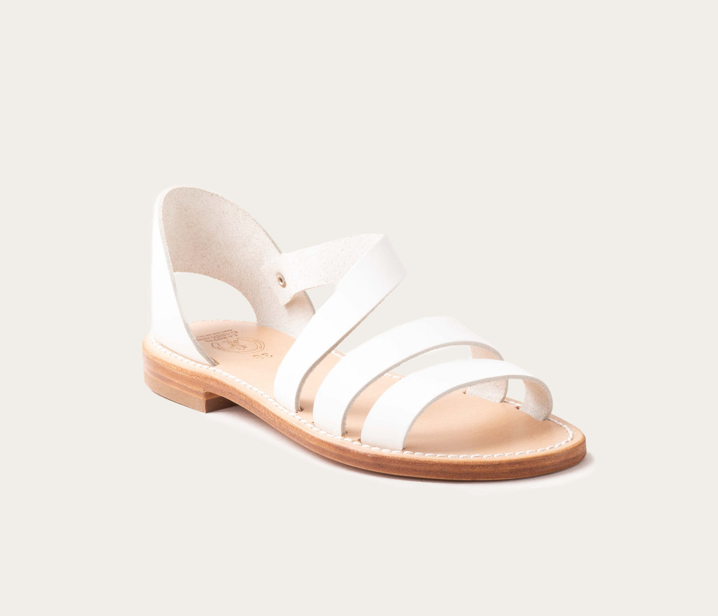 Carry Sandale Femme Blanc