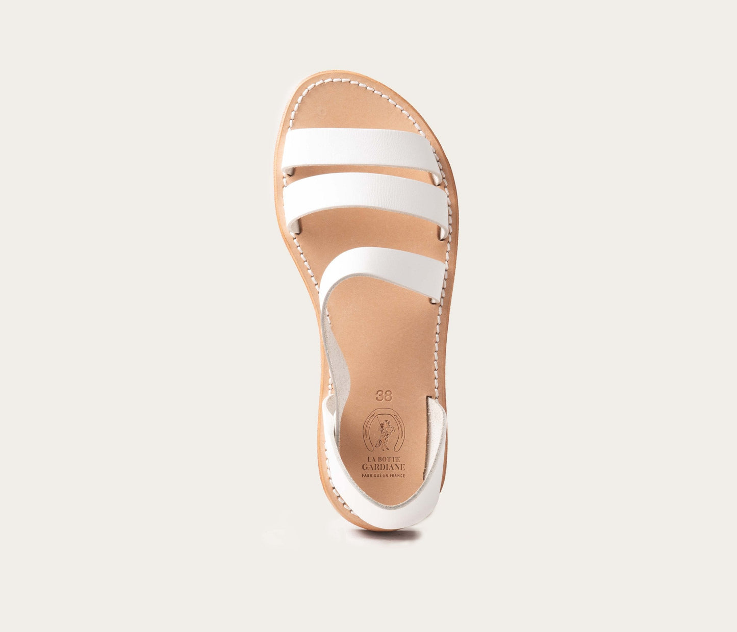 Carry Sandale Femme Blanc