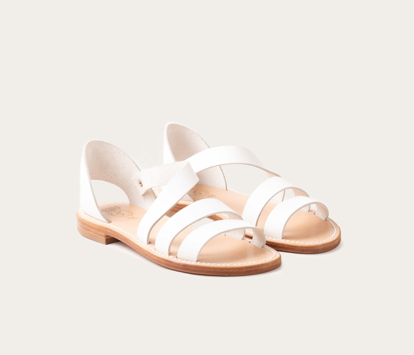Carry Sandale Femme Blanc
