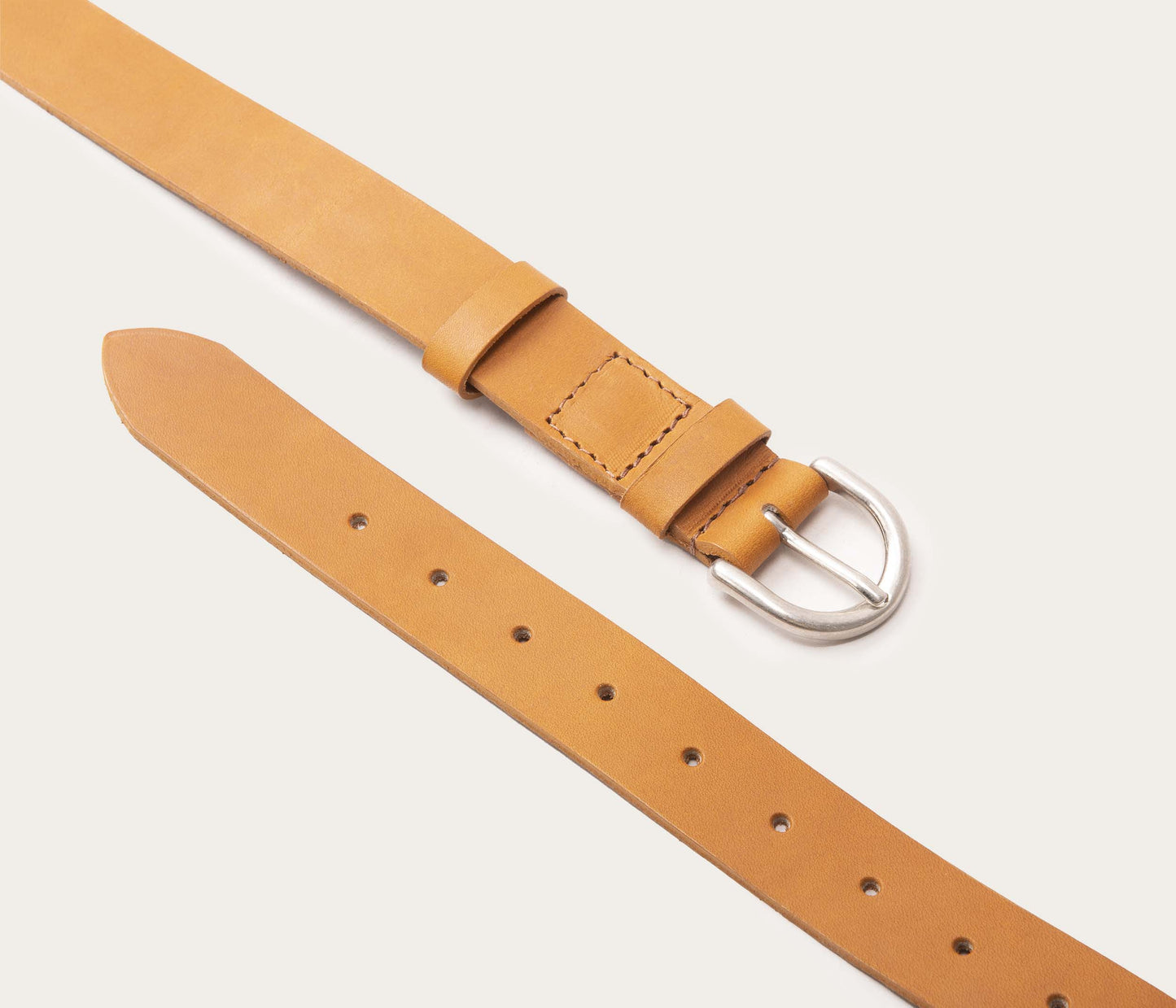 ceinture en cuir naturel, ceinture camarguaise en cuir naturel 25mm, ceinture camarguaise mixte, ceinture La Botte Gardiane, ceinture camel, ceinture qualité, ceinture solide, ceinture durable, ceinture ethique