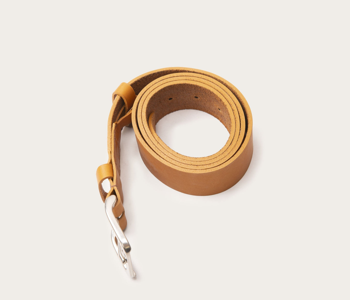 Ceinture 35mm en cuir naturel