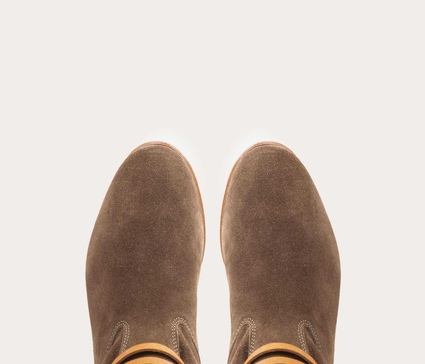 Chelby Bottine Femme Velours Taupe