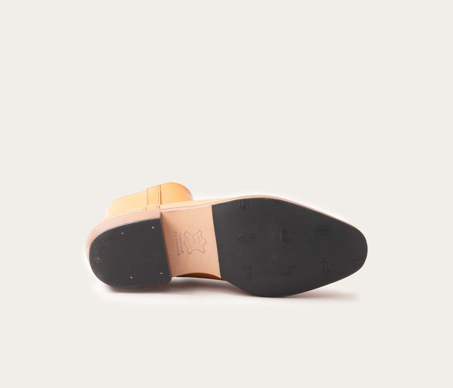 Clint Bottine Zip Femme Naturel