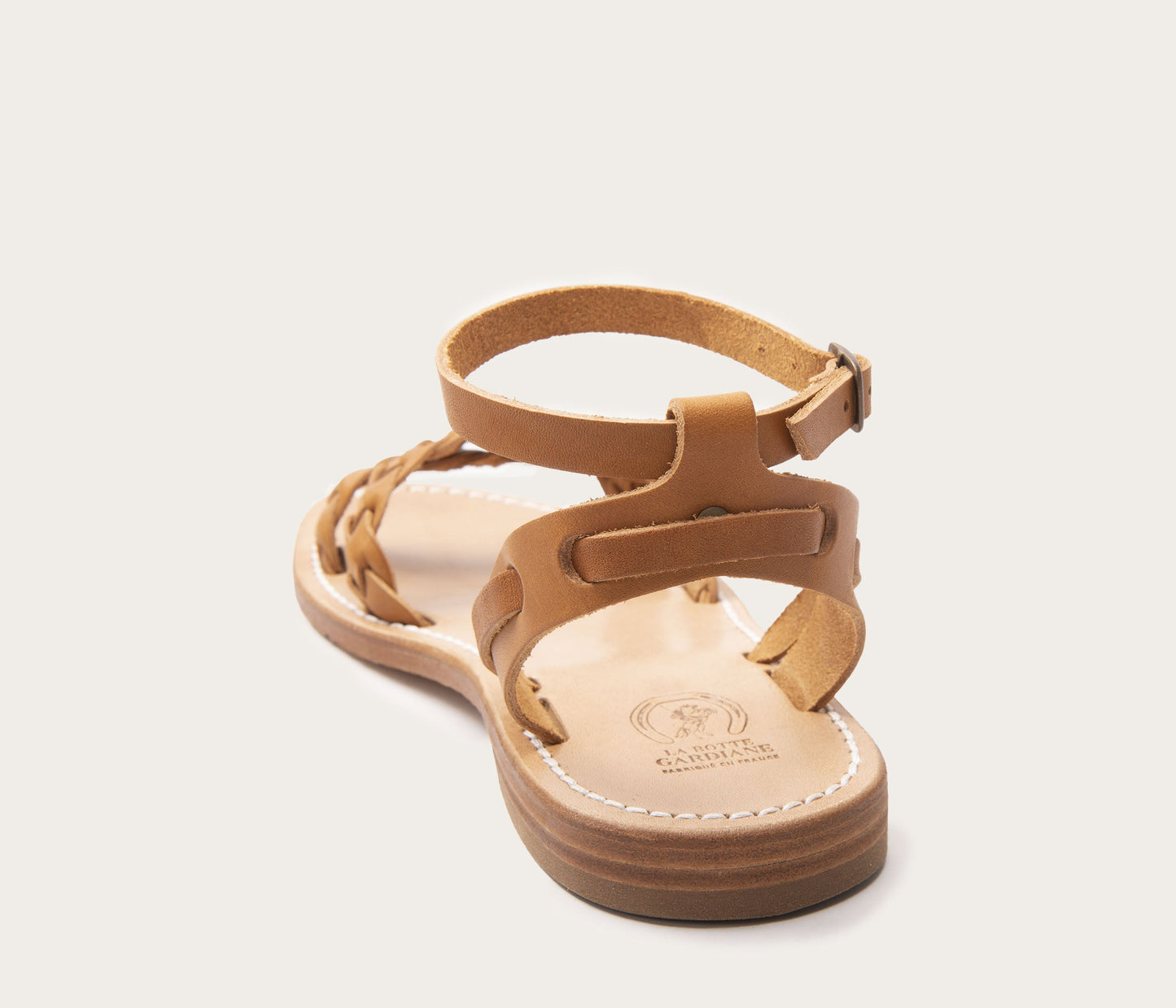 Criss Cross Sandale Femme Chêne