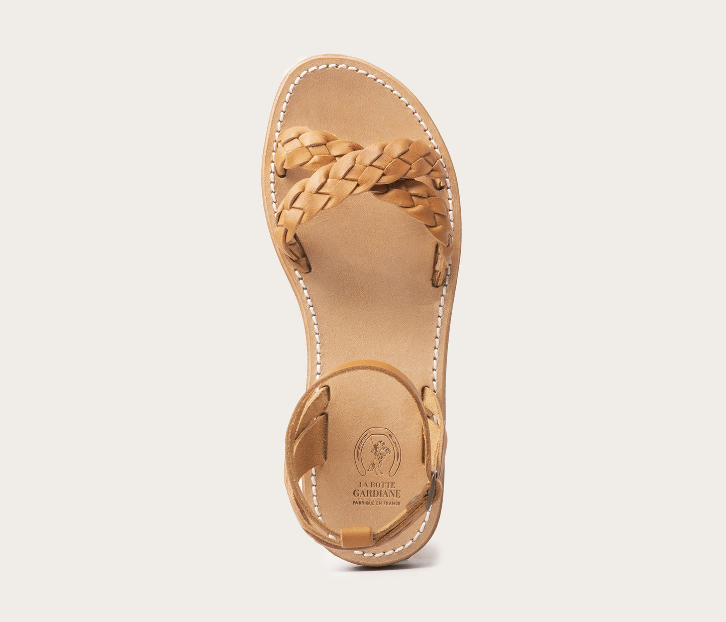 Criss Cross Sandale Femme Chêne