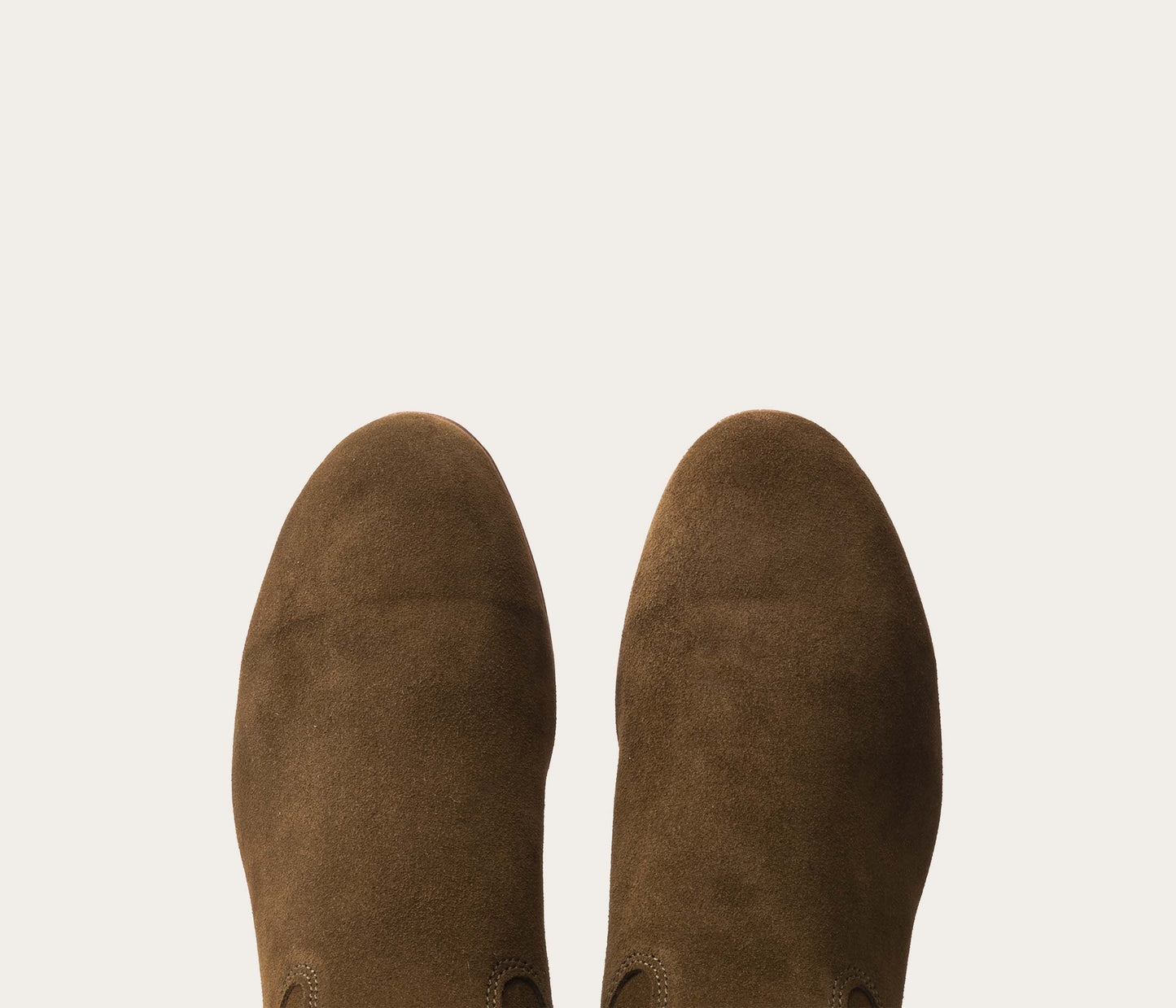 Elie Bottine Zip Femme velours Olive