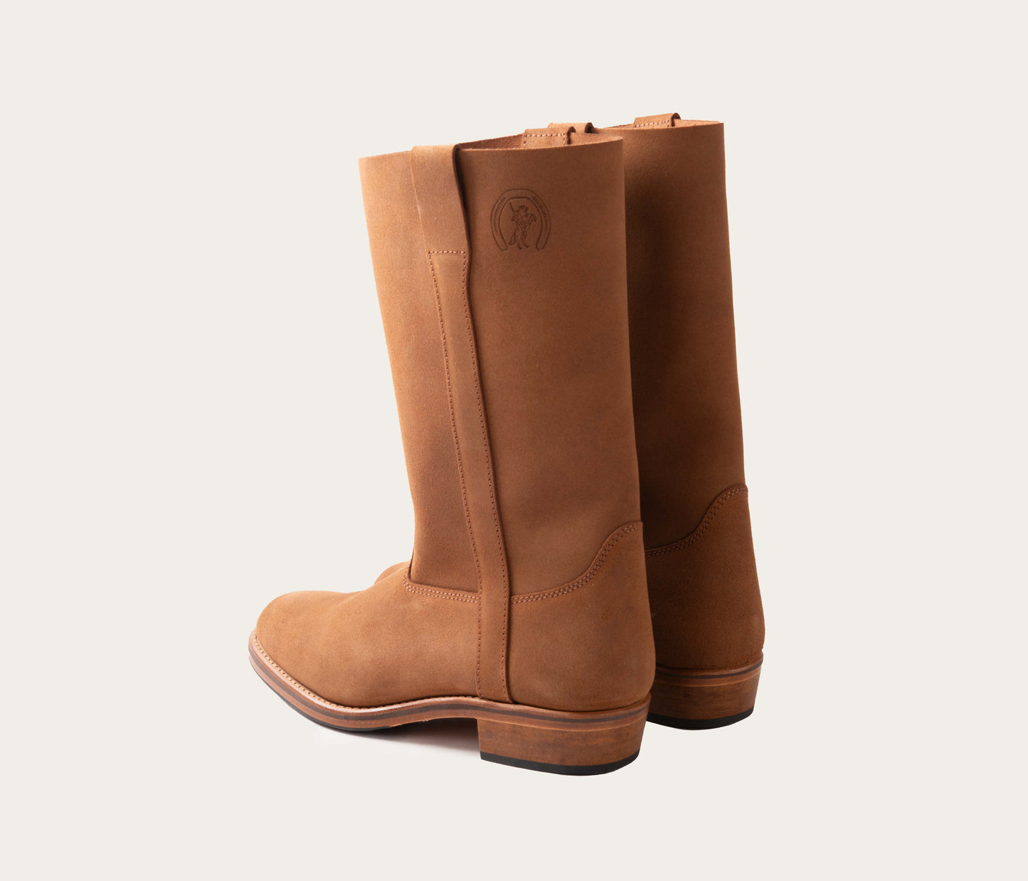 botte camarguaises femme vue arrière, epv, la botte guardianne botte camargauise,