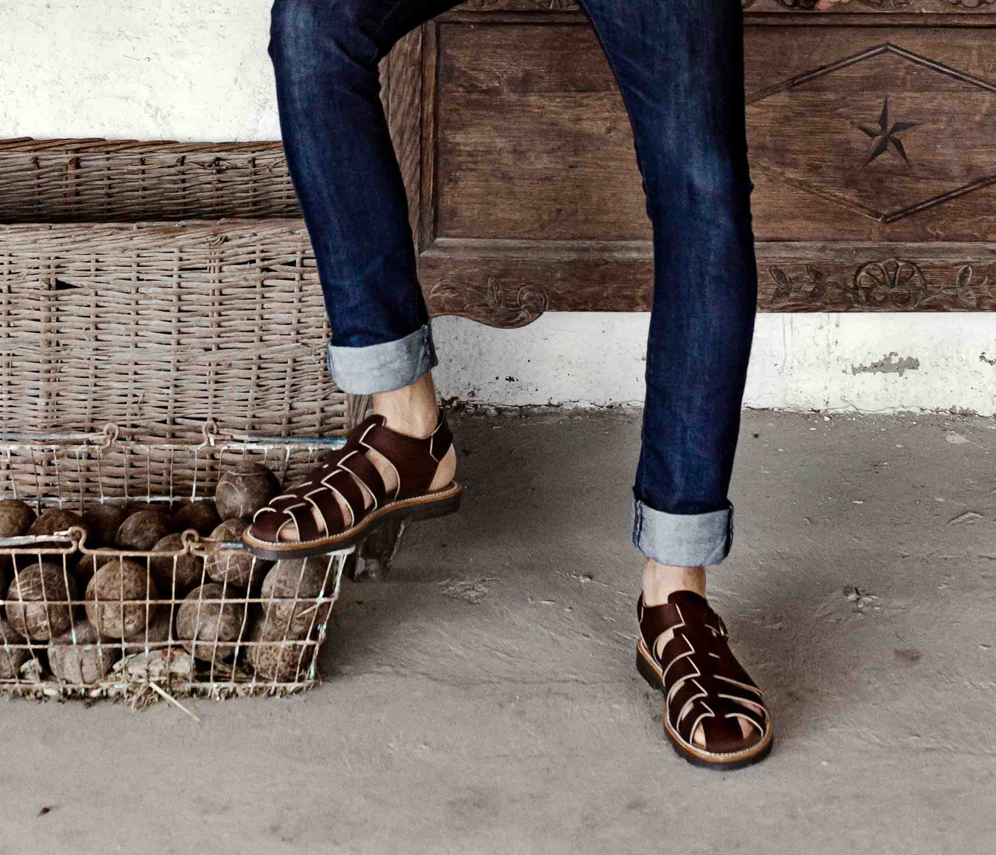 Jerome Men's Sandal Coffee