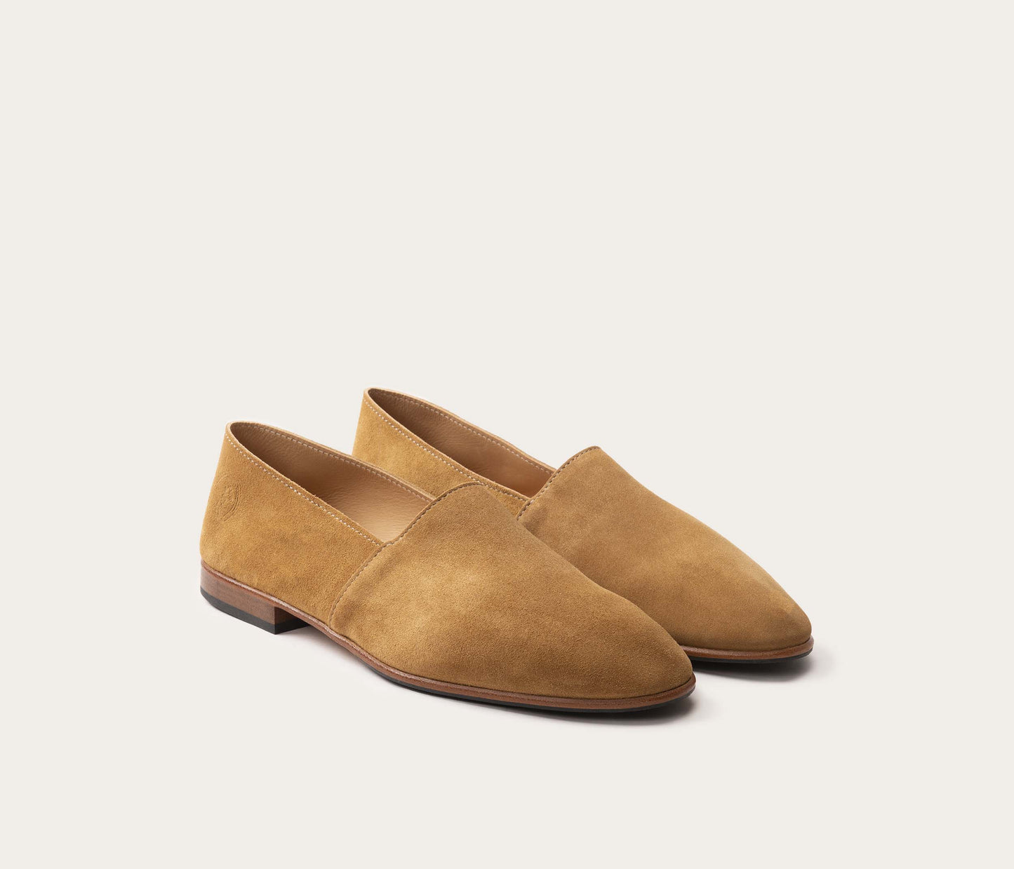 Maury Mocassin Homme Velours Havane