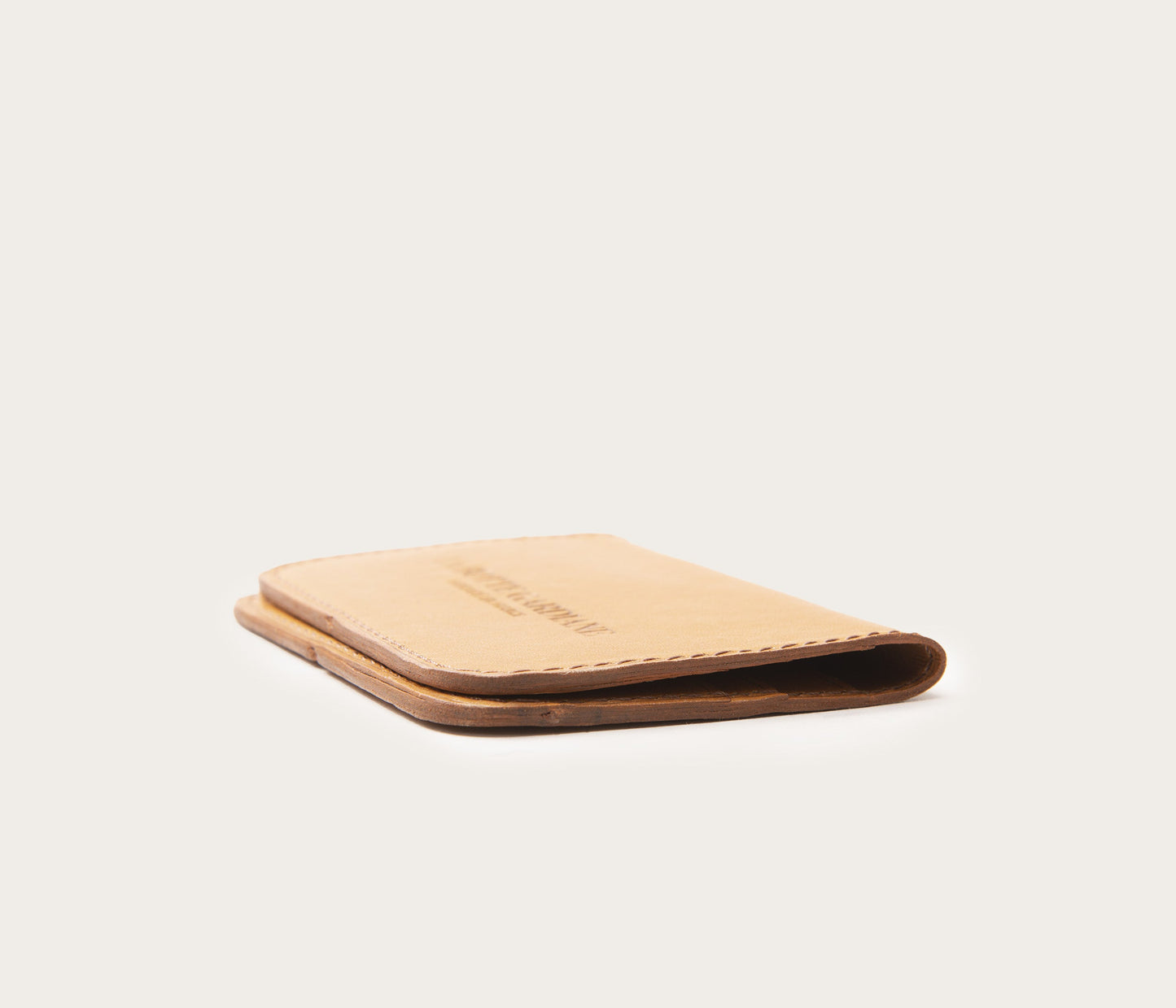 Porte-carte double Naturel