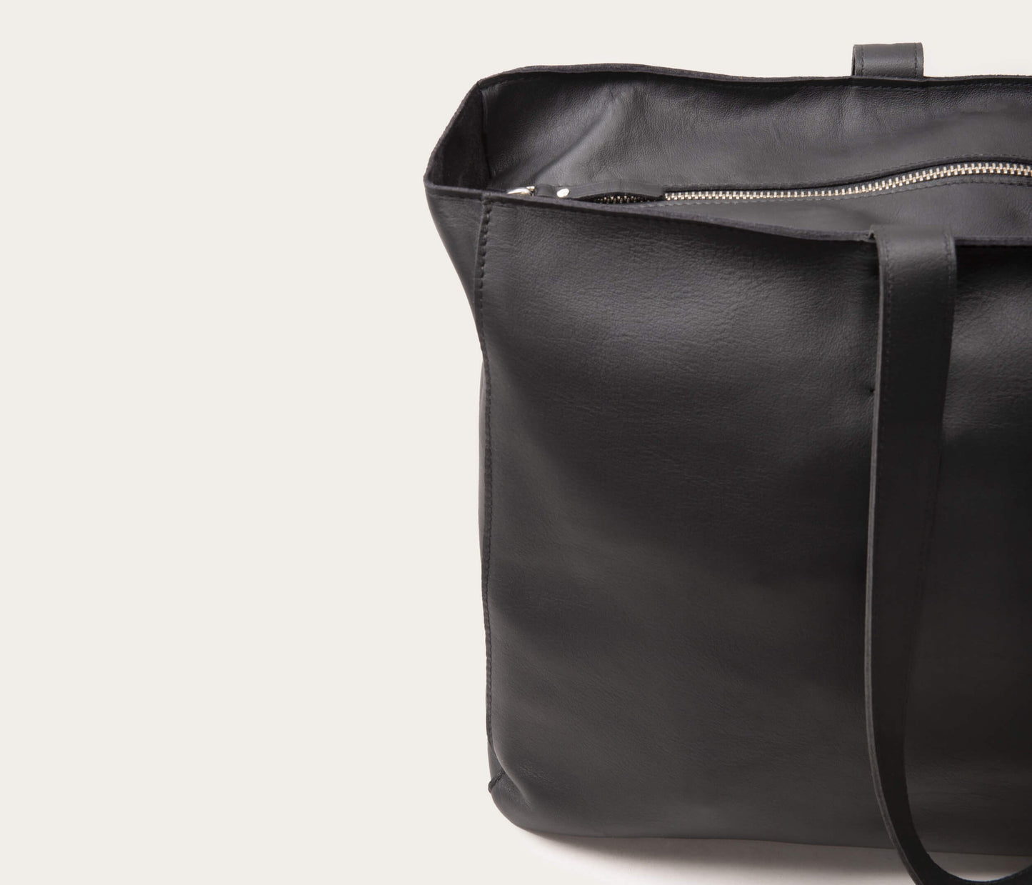 Sac Cabas Souple Noir