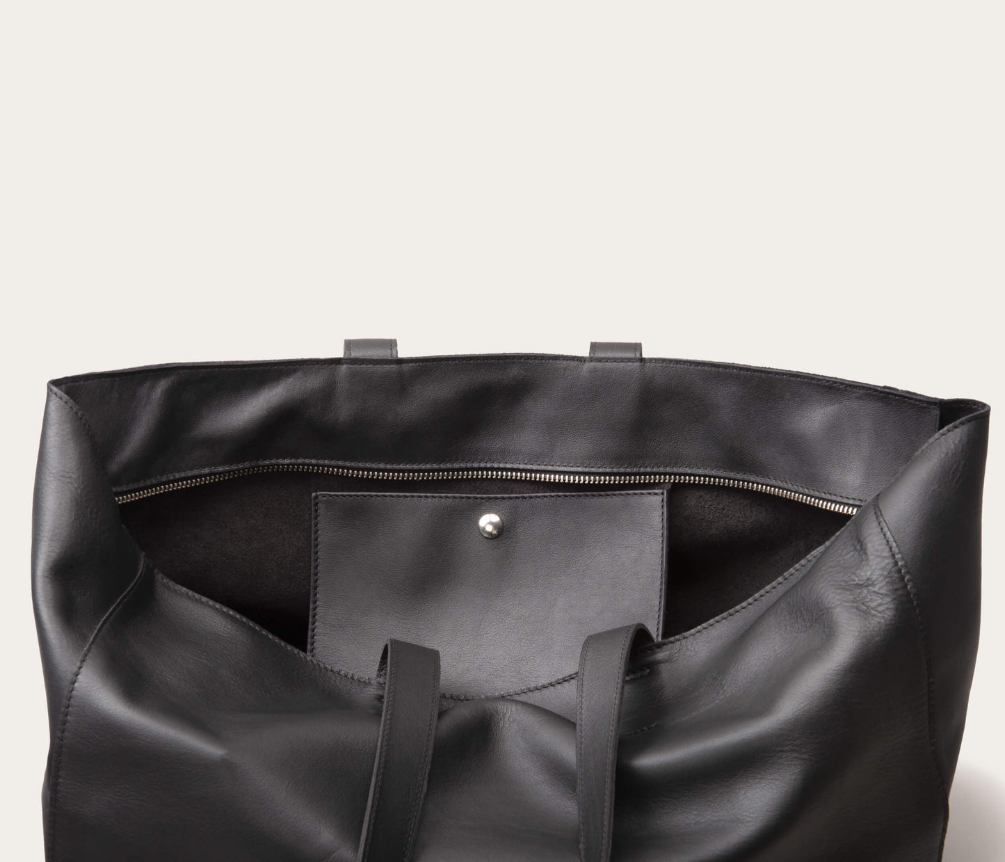 Sac Cabas Souple Noir