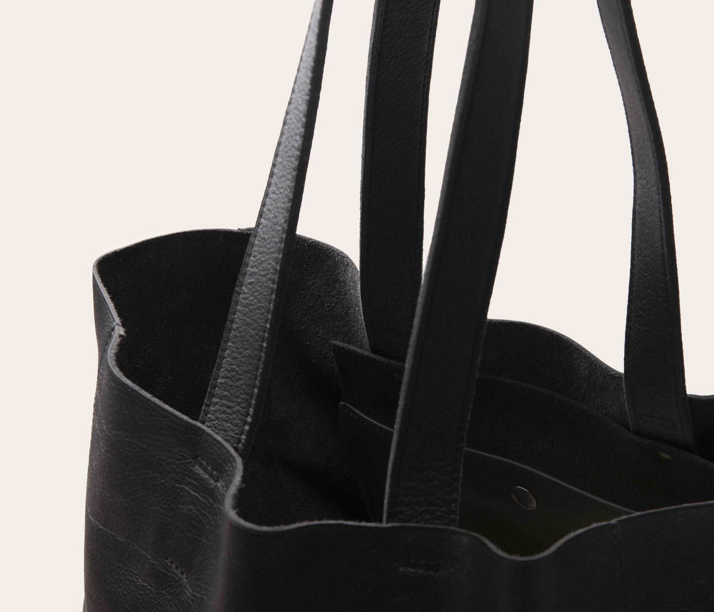Sac Solene Tote Bag Souple Noir