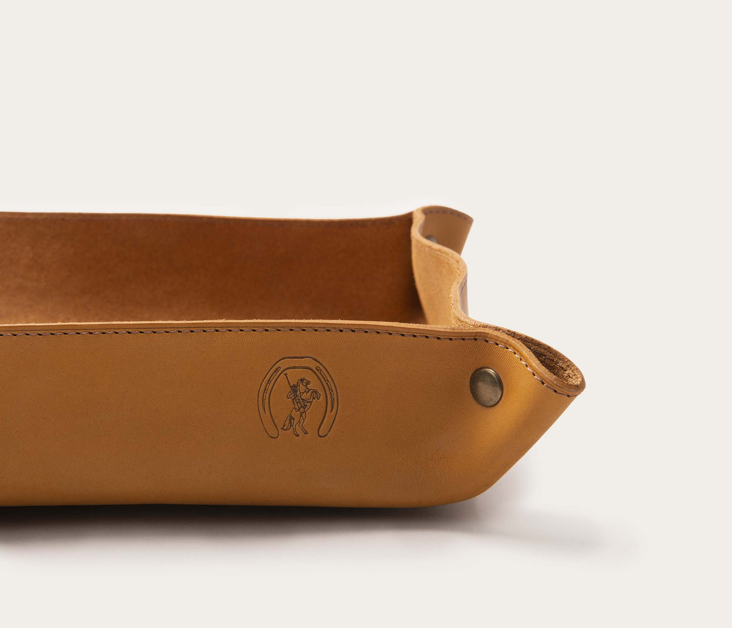 Vide-poche en cuir