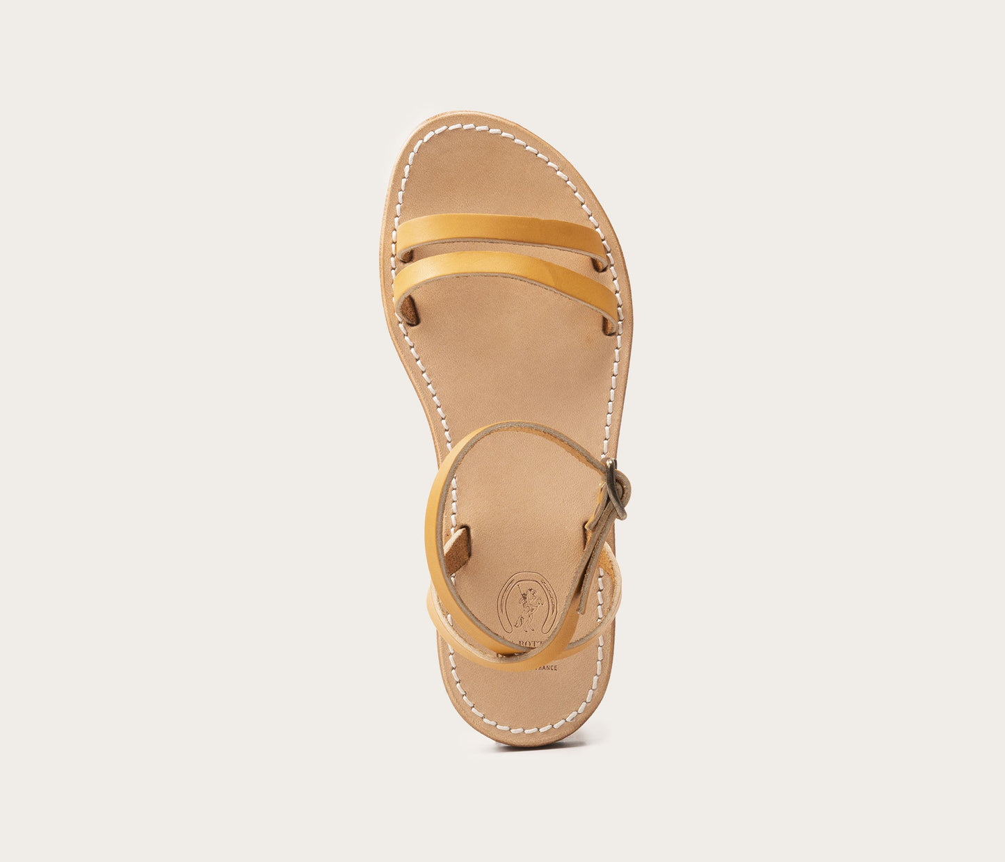Voltaire Sandale Femme Naturel