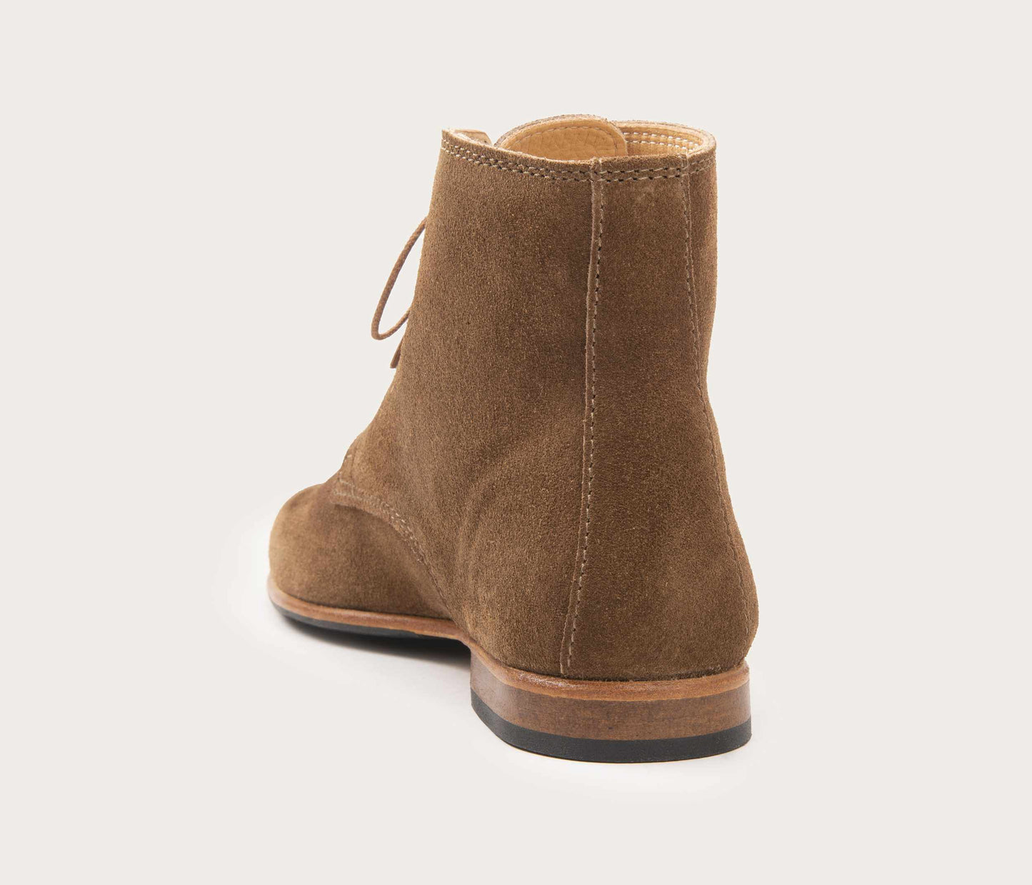 Albert Bottine Femme Velours Taupe