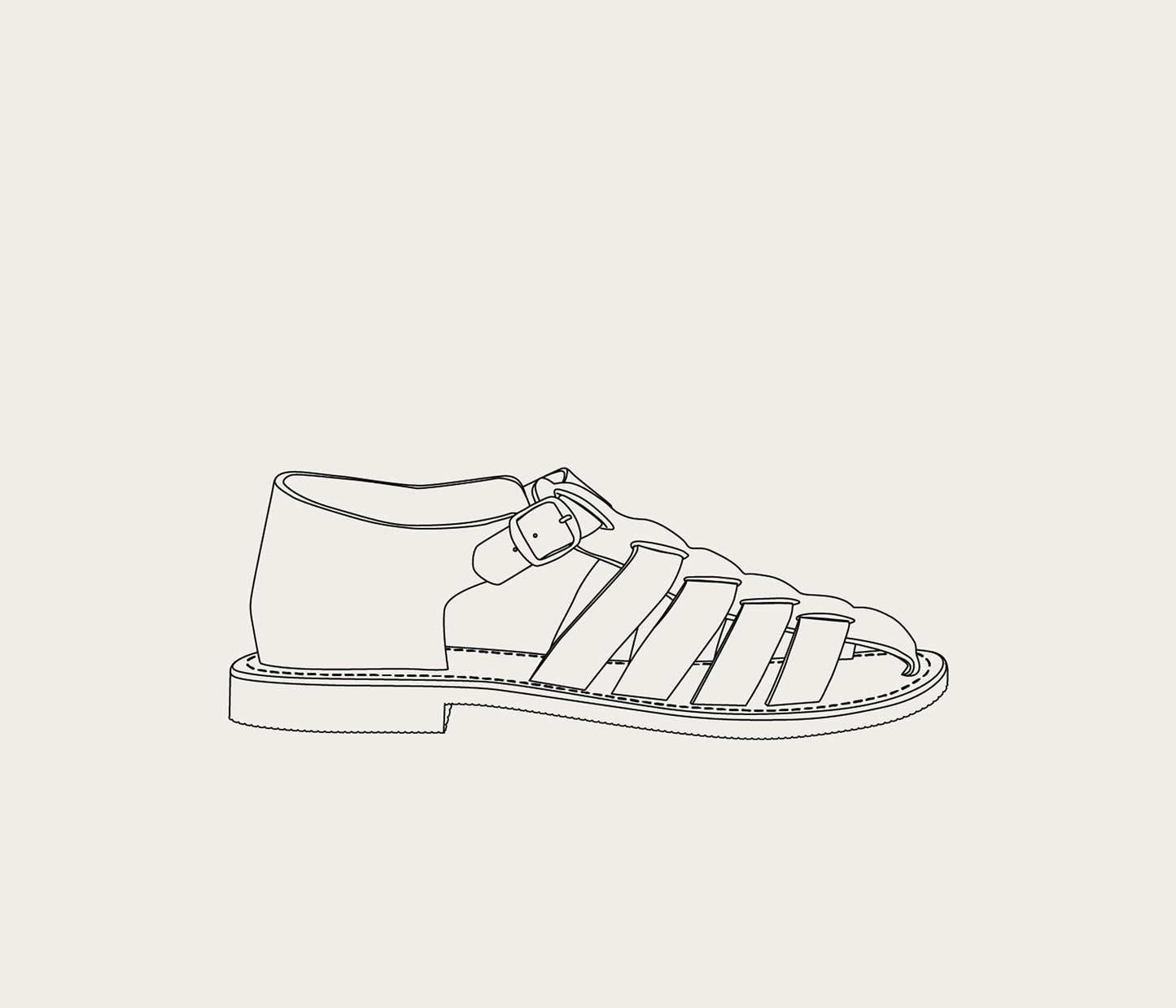 Geronimo Men's Sandal Customizable
