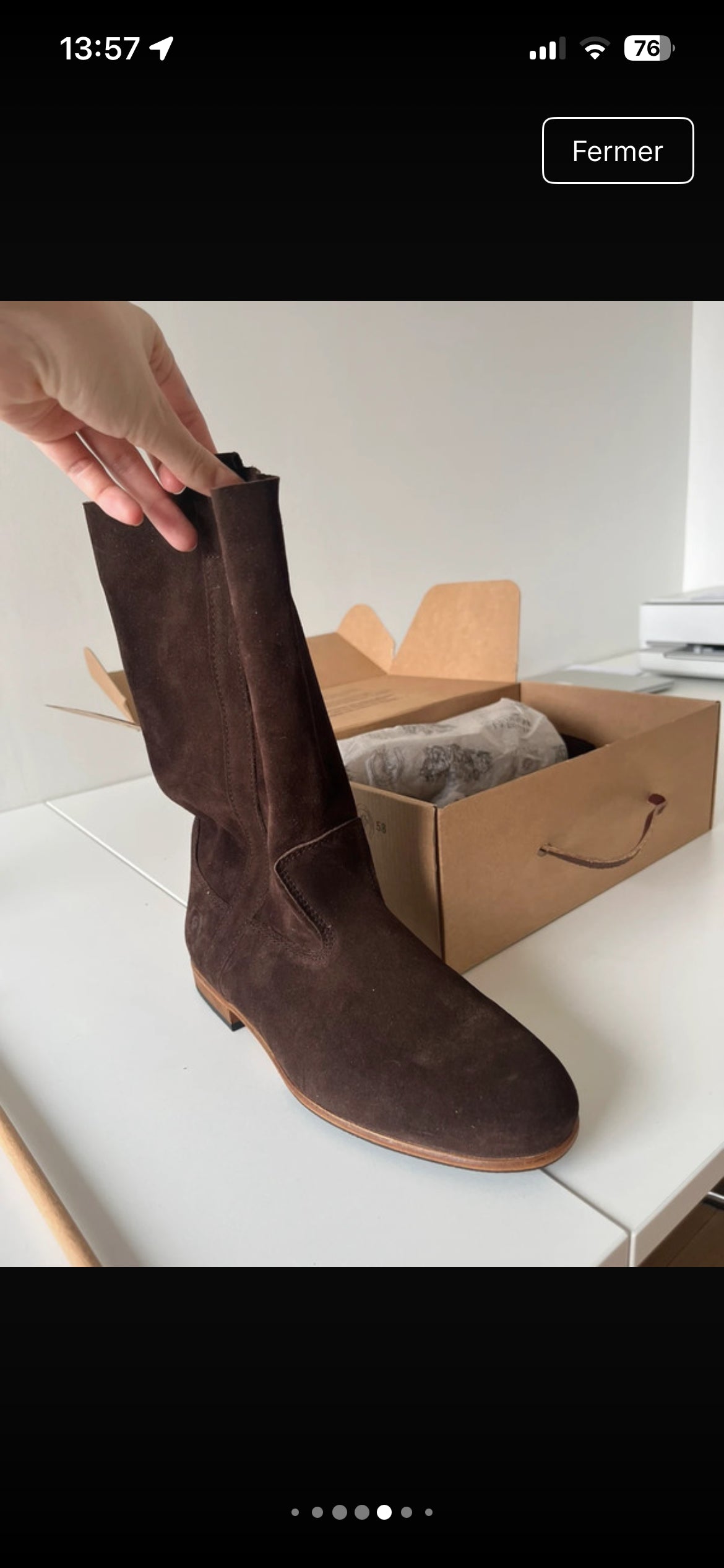 Brand new ankle boots, never worn