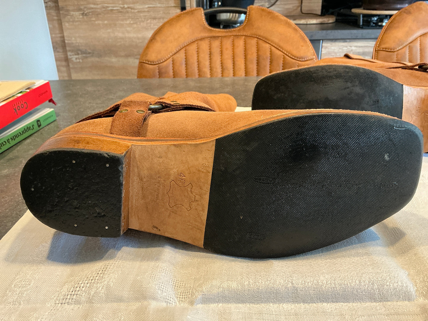 Gardian Botte Camarguaise Homme Croute Cirée