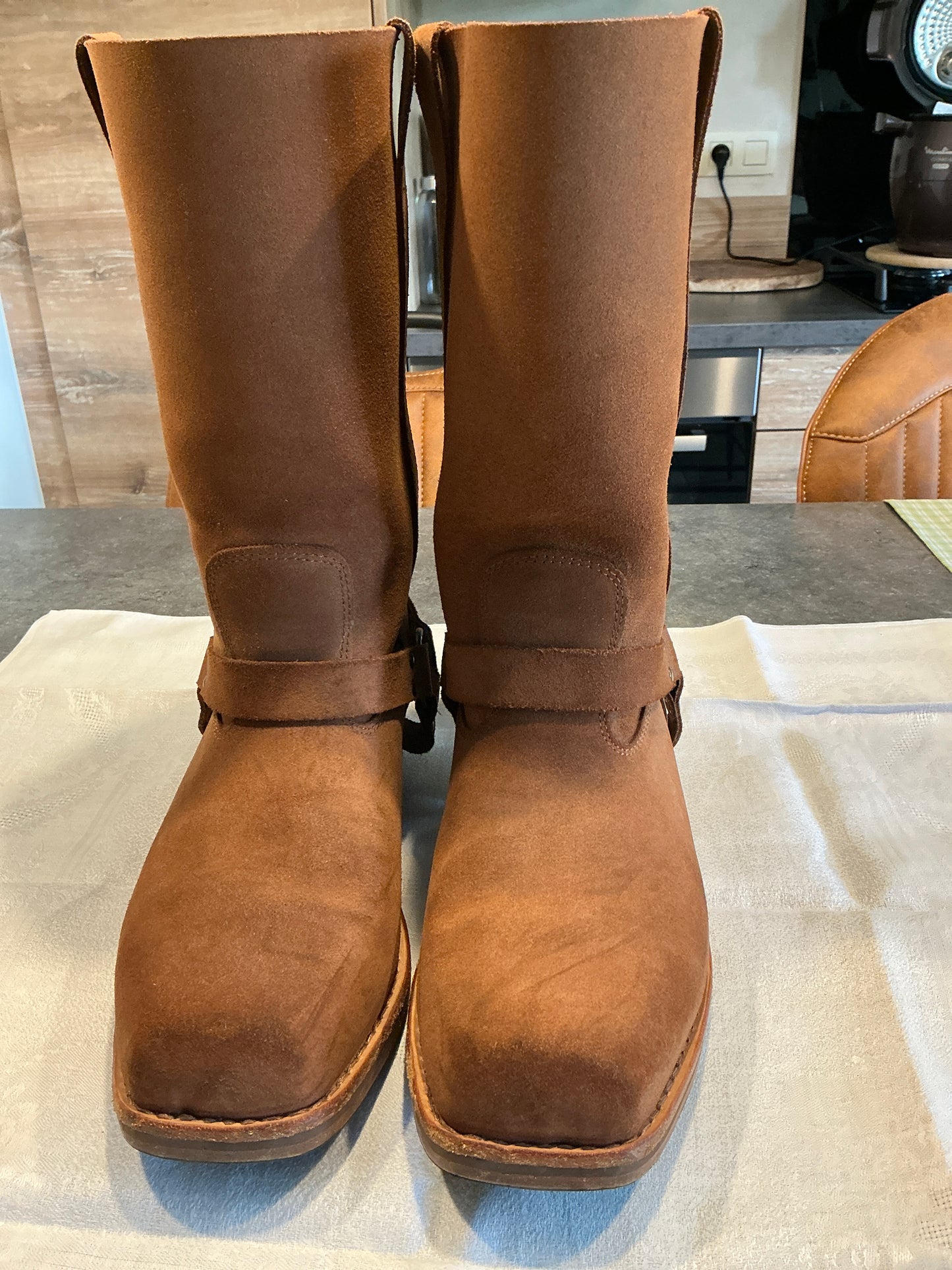 Gardian Botte Camarguaise Homme Croute Cirée