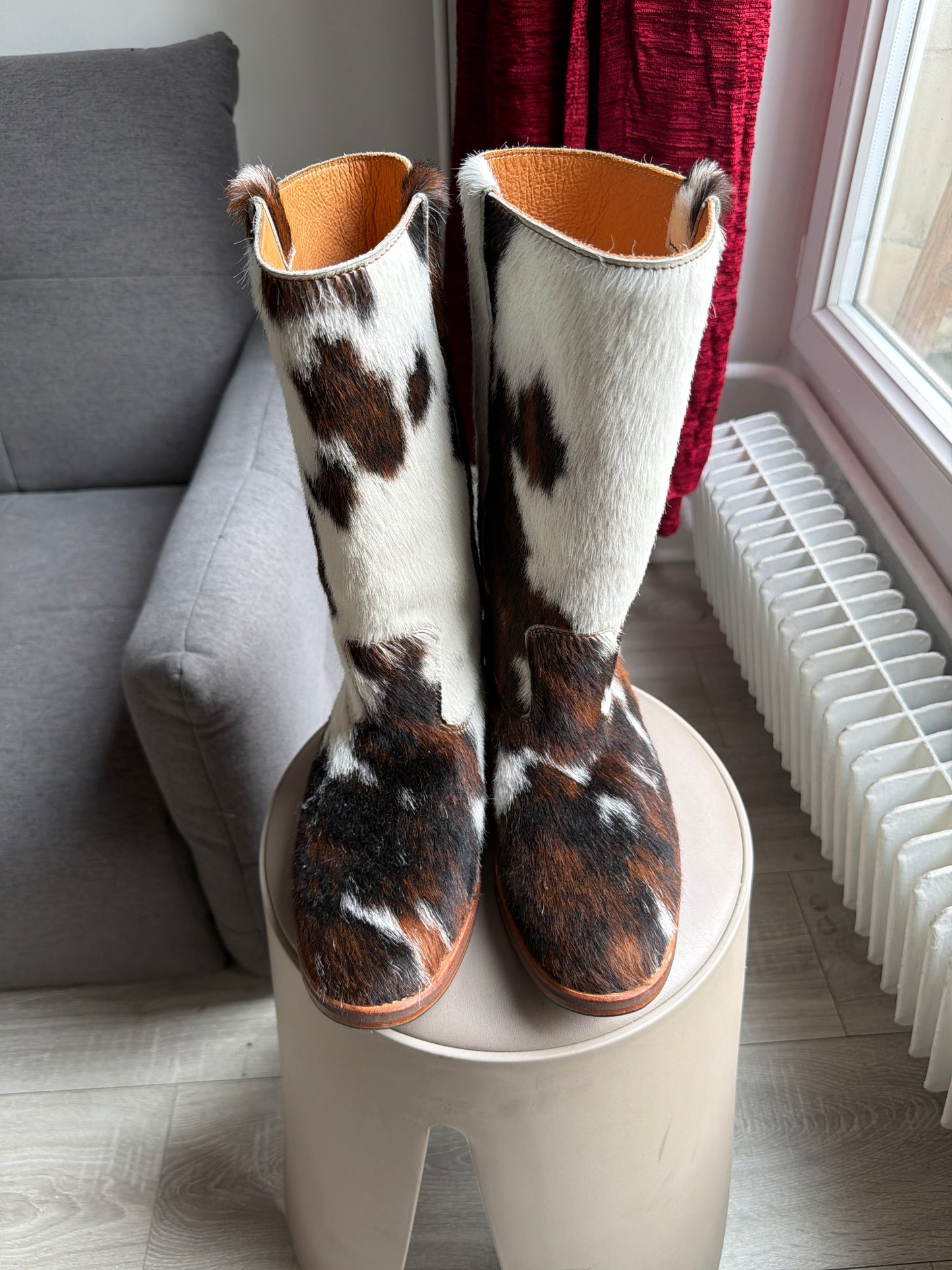 Gardian Botte Camarguaise Poils Vache