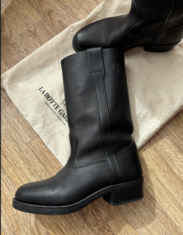 Gardian Botte Camarguaise Femme Noir