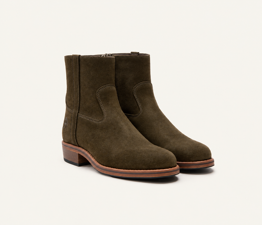 Terence Bottine zip femme Personnalisable