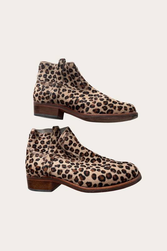 Bottines personnalisées Léopard