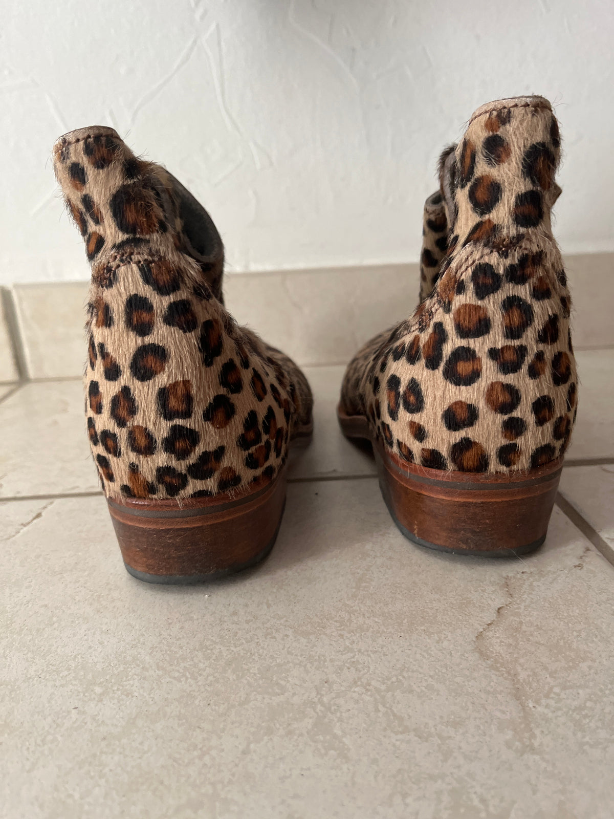 Bottines personnalisées Léopard
