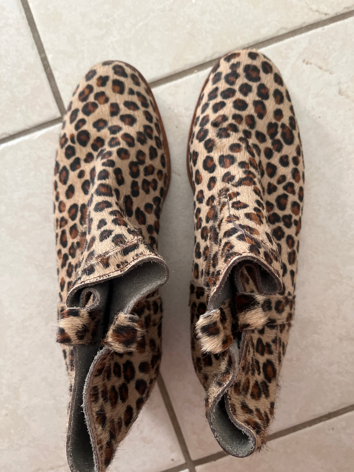 Bottines personnalisées Léopard