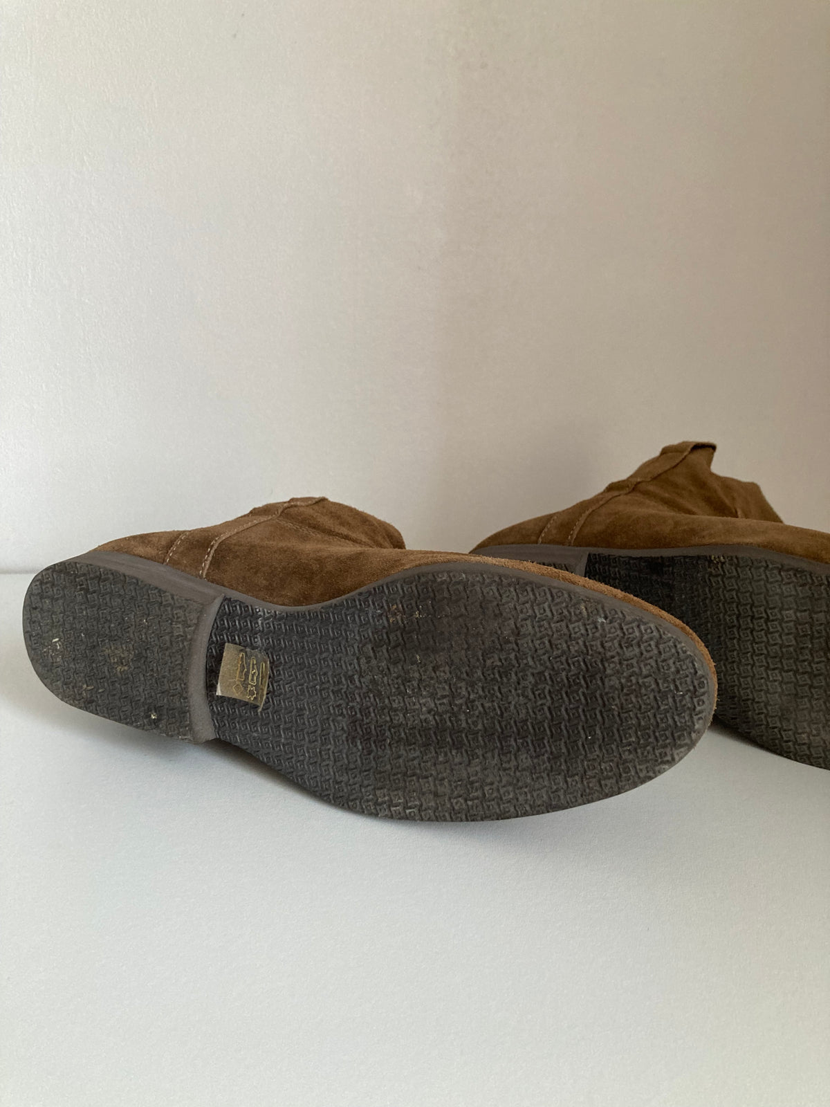 Elsa Bottine Femme Velours Taupe
