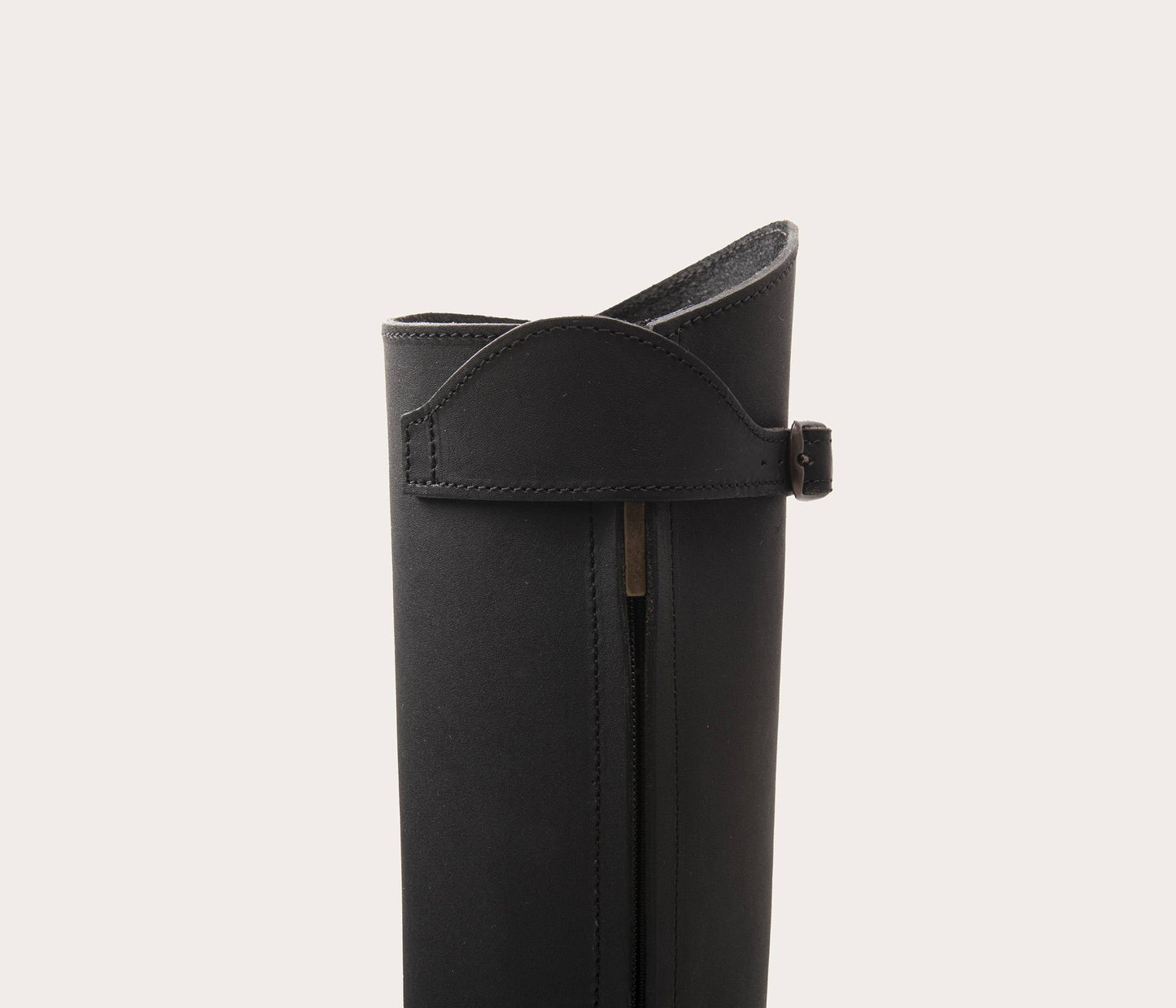 Cavalière Zip Botte Noir