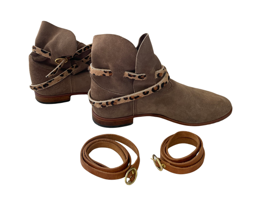 Chelby bottine femme velours
