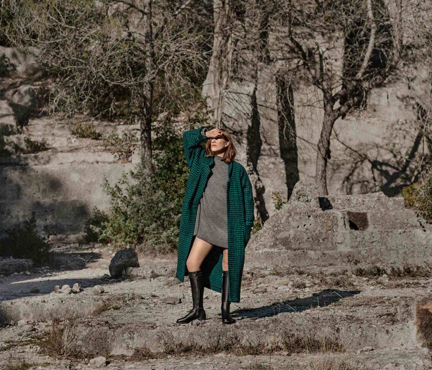 Chantilly Botte Femme Souple Noir