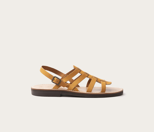 sandale en cuir homme, sandale homme, nu pieds homme en cuir botte la gardiane, sandales pour homme