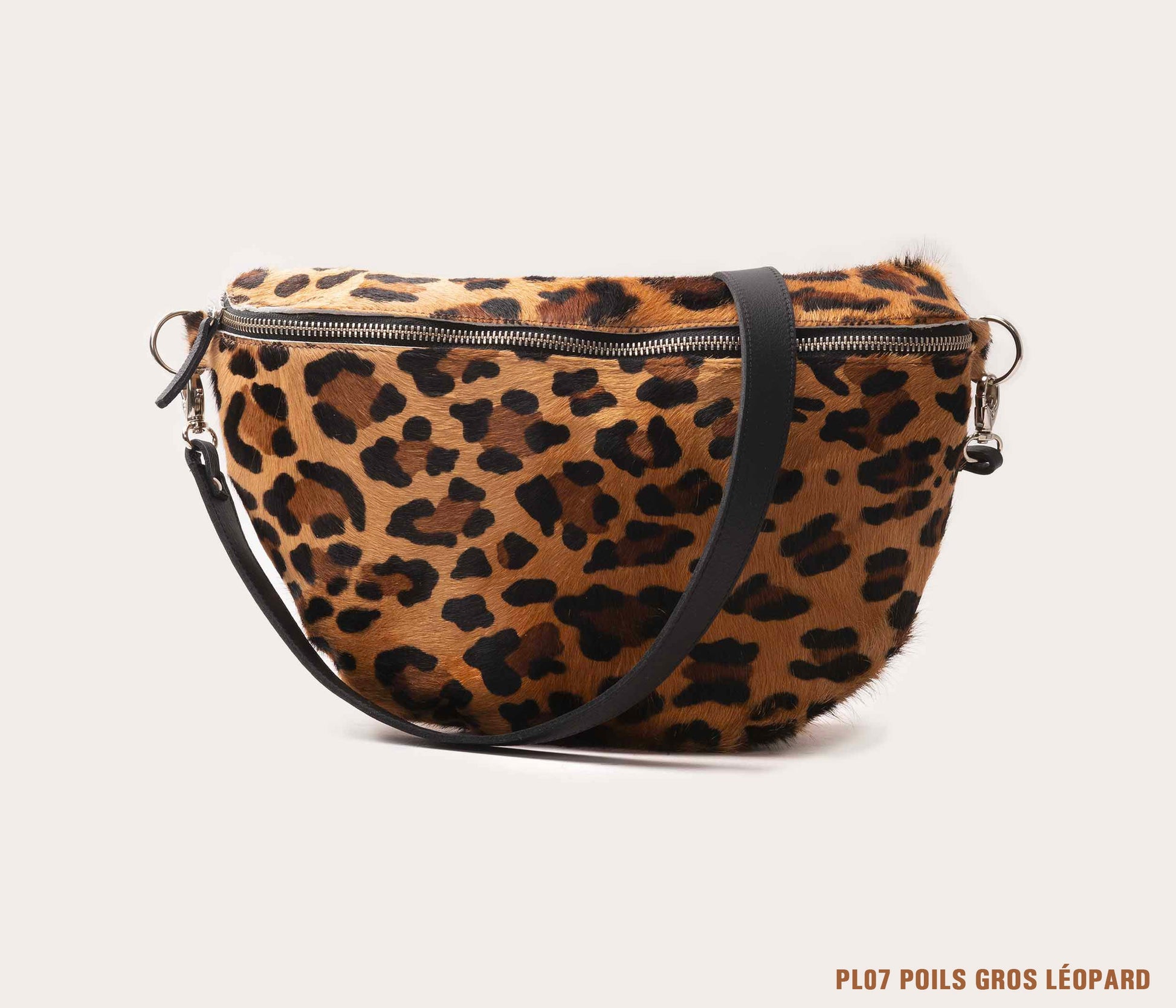 sac banane léopard, sac léopard, sac en cuir léopard, sac en cuir personnalisable, sac banane personnalisable, sac banane sur mesure