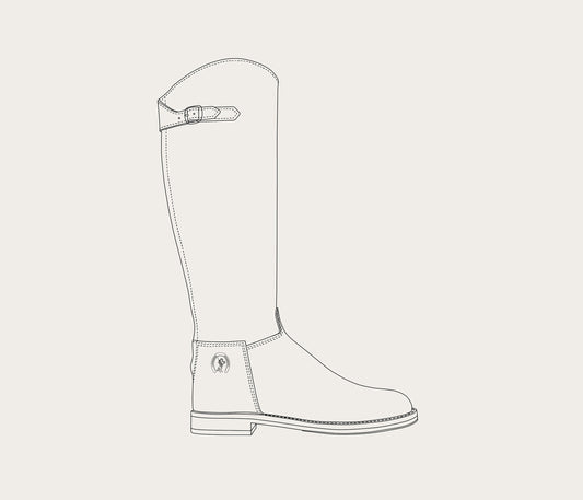 Cavalière Zip Botte Personnalisable