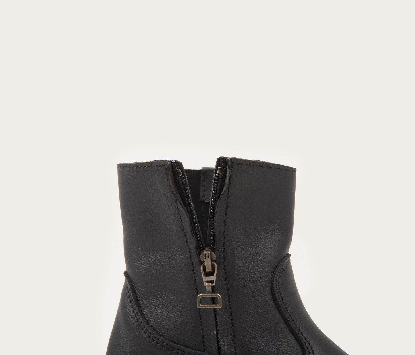 Elie Bottine Zip Homme Souple Noir