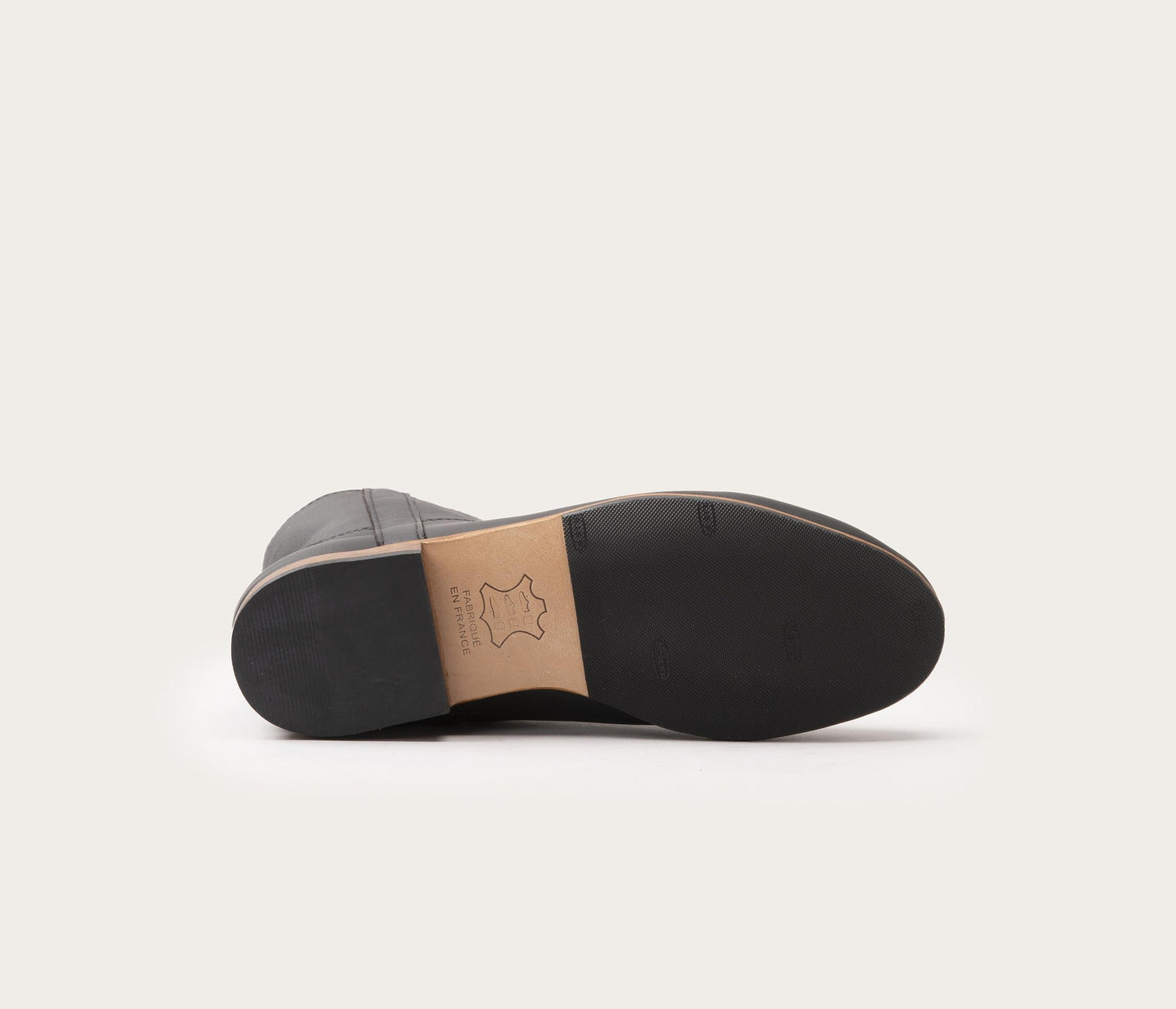 Elie Bottine Zip Homme Souple Noir