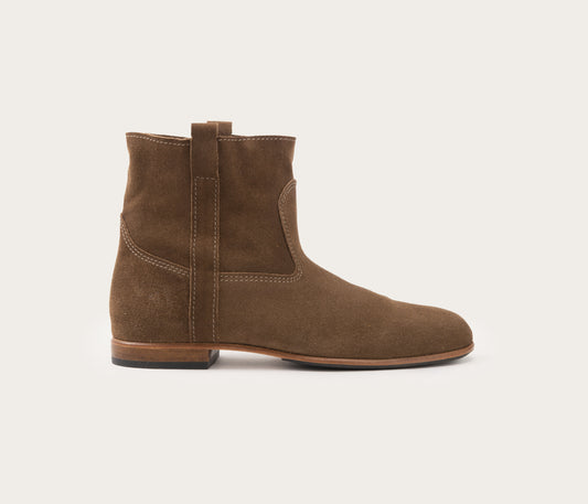 Elsa Women's Ankle Boots Velvet Taupe
